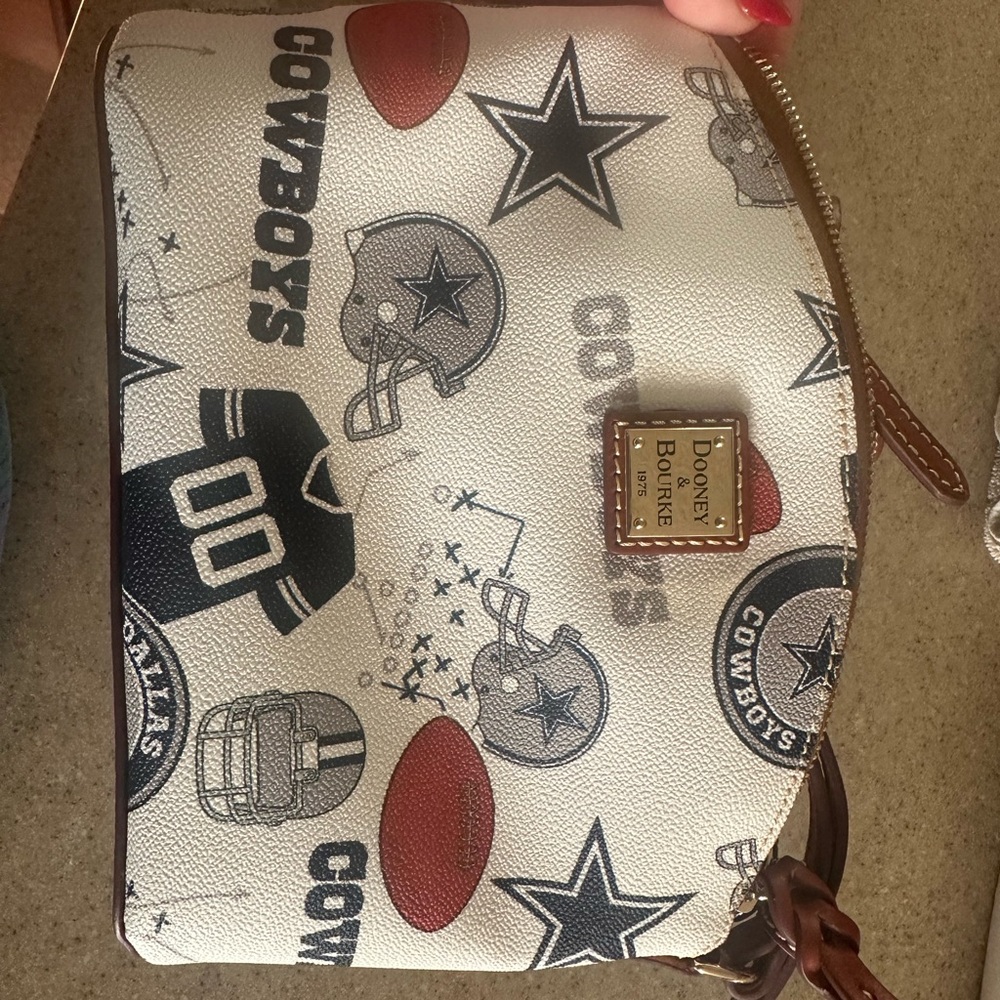 Dooney and Burke Suki Crossbody Dallas Cowboys